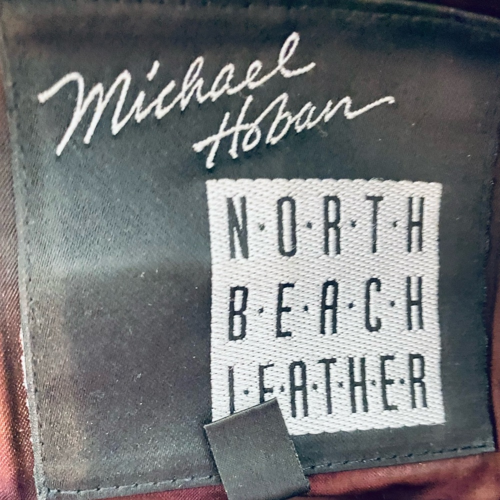 Vintage Michael Hoban, North Beach leather made for the stars Crystal Jacket - Picture 4 of 10